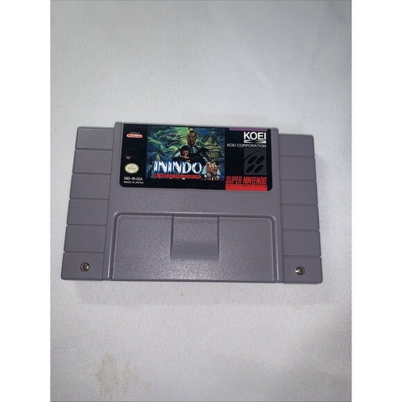 Super Nintendo Game Inindo: Way of the Ninja SNES  Great Label Collectible - Picture 7 of 8